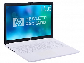 Ноутбук HP 15-db0128ur <4KJ26EA> Ryzen 3-2200U (2.5)/4Gb/256Gb SSD/15.6"FHD AG/Int AMD Radeon Vega 3/No ODD/Cam HD/Win10 (Snow White)