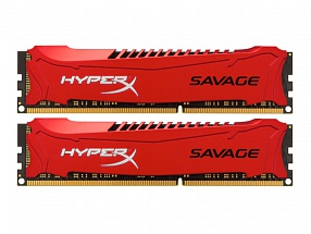 Память DDR3 8Gb (pc-19200) 2400MHz Kingston HyperX Savage CL11 Kit of 2 <Retail> (HX324C11SRK2/8)