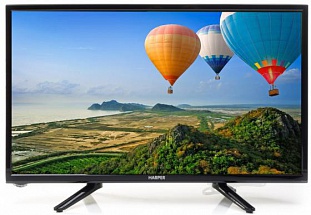 Телевизор LED 22" Harper 22F470T Черный, FULL HD 1920x1080, DVB-T2, USB, HDMI, VGA