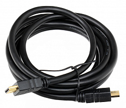 Кабель HDMI - HDMI (19M -19M) Ver1.4b Telecom 2м, с позолоченными контактами  CG501D-2M 