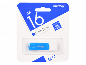 Внешний накопитель 16Gb USB Drive  USB3.0  SmartBuy Diamond Blue (SB16GBDB-3)