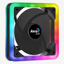 Вентилятор Aerocool Edge 14, Addressable RGB LED, 140x140x25мм, 6-PIN + 4-PIN PWM