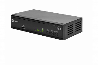 Цифровой телевизионный DVB-T2 ресивер HARPER HDT2-2030 экран, черный,Full HD, DVB-T, DVB-T2