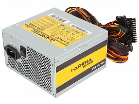 Блок питания  Chieftec 550W OEM GPA-550S [iARENA] ATX v.2.3, A.PFC, 2x PCI-E (6+2-Pin), 4x SATA, 2x MOLEX, Fan 12cm