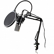 Микрофон MAONO AU-A03 (штатив,антивибрационный монтаж, поп-фильтр)