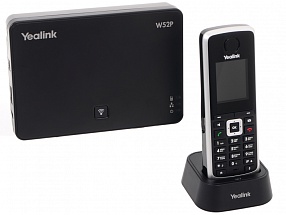 Телефон DECT Yealink W52P DECT SIP-телефон (база+трубка)
