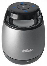 Беспроводная (bluetooth) акустика BBK BTA180 черный/металлик