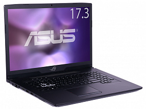 Ноутбук Asus GL703GS-EE087 i7-8750H (2.2)/16G/1T/17.3" FHD AG IPS 120Hz/NV GTX1070 8G/noODD/BT/noOS Gunmetal