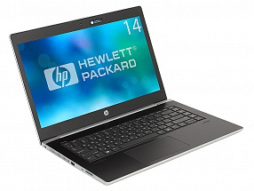 Ноутбук HP Probook 440 G5 <2RS39EA> i3-7100U (2.4)/4Gb/500Gb/14.0" HD AG/Int:Intel HD 620/Cam HD/BT/FPR/DOS (Pike Silver)