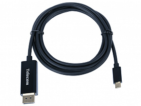 Кабель-адаптер USB3.1 Type-Cm --DisplayPort (m) 4K@30Hz, 1.8m, Telecom  TCC010-1.8M 