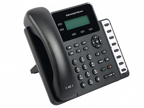 Телефон IP Grandstream GXP-1628 2 линии 2 SIP-аккаунта 2x10/100/1000Mbps LCD PoE BLF 
