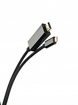 Кабель-адаптер USB 3.1 Type-Cm -- HDMI A(m) 3840x2160@30Hz, 1m VCOM  CU423C 