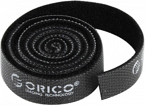 Cтяжка-липучка для кабеля ORICO CBT-1S-BK, 1 метр, 1,5 см, черный