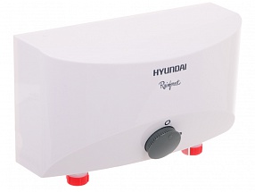 Водонагреватель Hyundai H-IWR1-3P-UI058/CS Проточный,  3,5квт, плоский,Технология  3D-Guard, в комплекте душ и кран,248 х 153 х 95(мм), 1,24 кг, белый