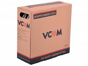 Кабель VCOM FTP кат.5е 4 пары, 100м  VNC1010 